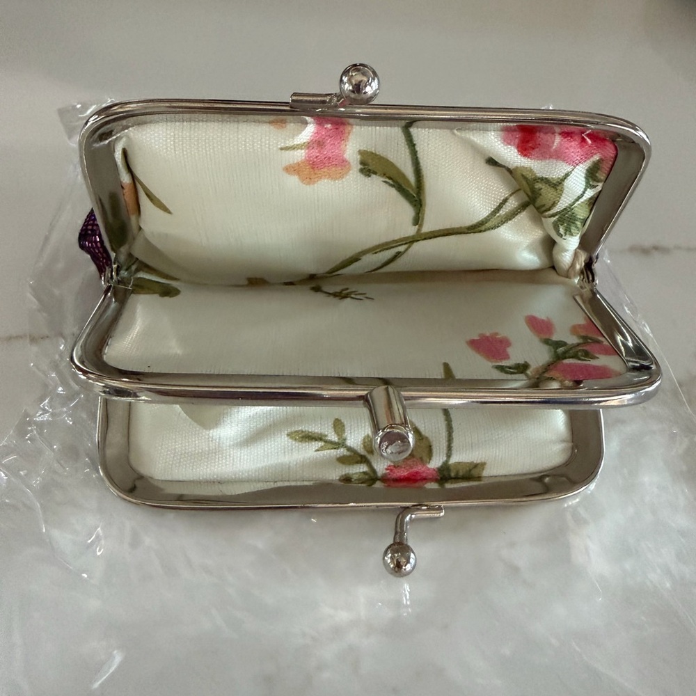 Purple Glitter Coin Purse - Picture 2 of 4